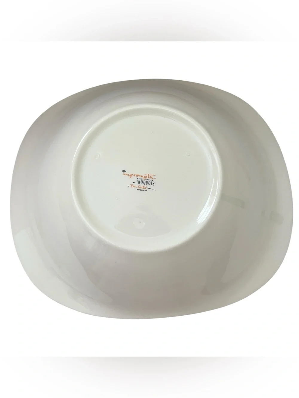 Vintage Iroquois Impromptu Ben Seibel Atomic Starburst Serving Bowl MCM USA